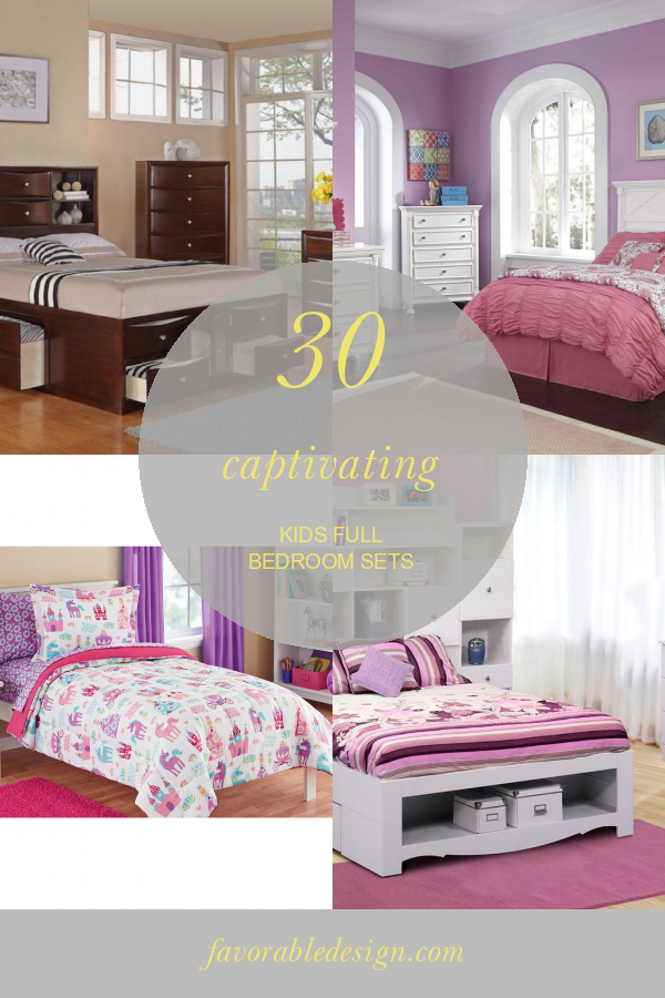 30 Captivating Kids Full Bedroom Sets Home, Family, Style and Art Ideas